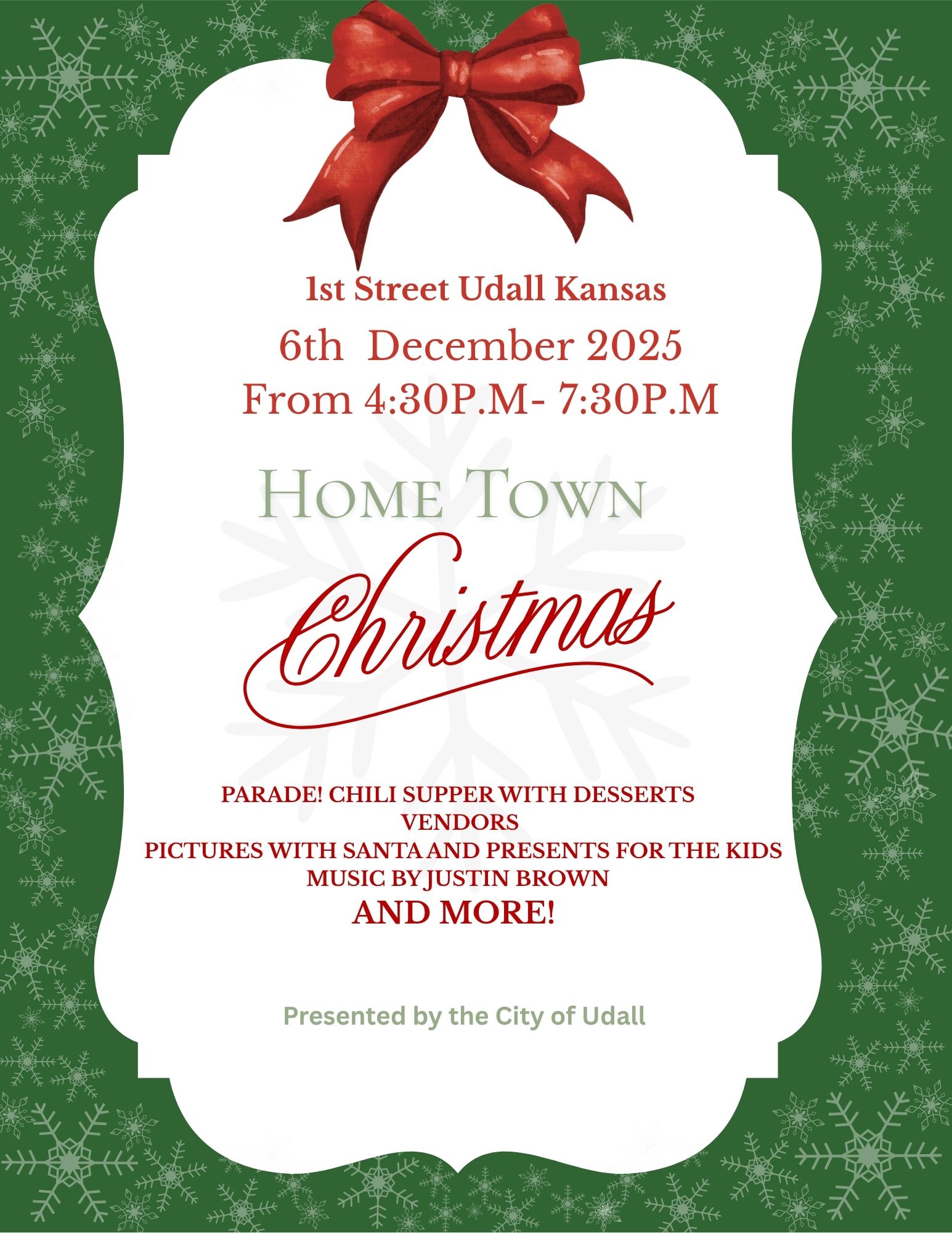 Udall Town Christmas 